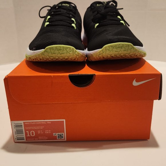 Nike Flex Control TR4🔥New Men Black Training Shoes CD0197-004 Gym Cross Fit - Picture 10 of 14